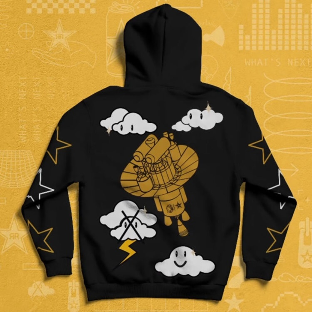 Billionaire boys club x Rockstar Energy Above The Clouds Hoodie